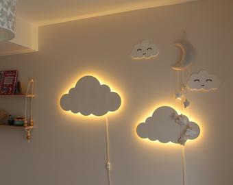 cloud lighting in babyroom