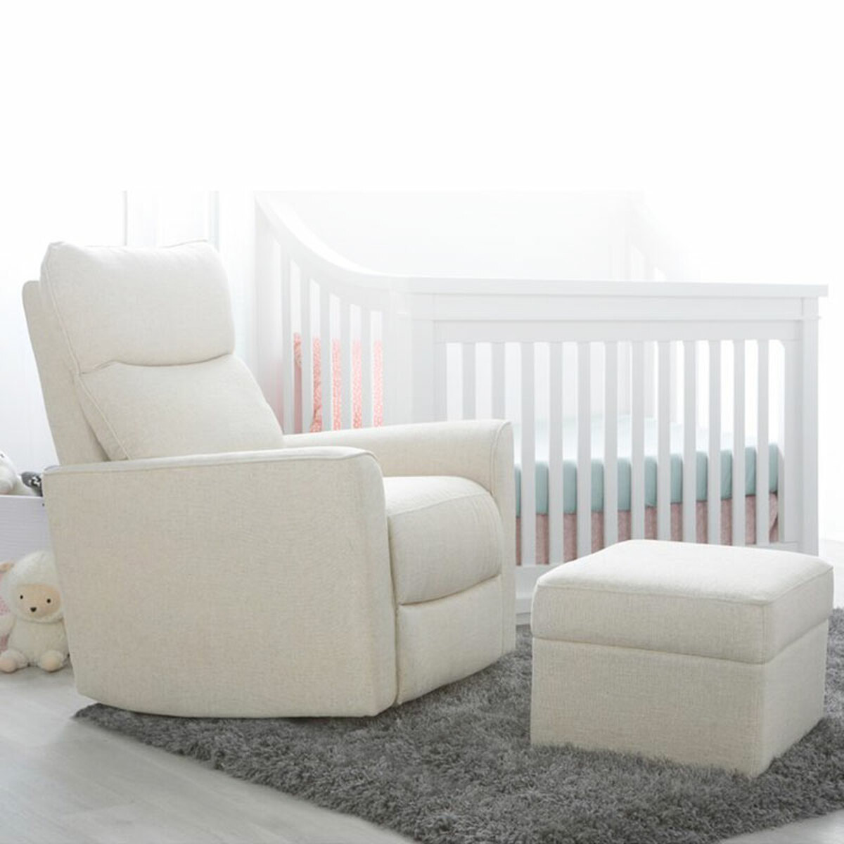 Felix_Buttermilk baby nursery rocking chair