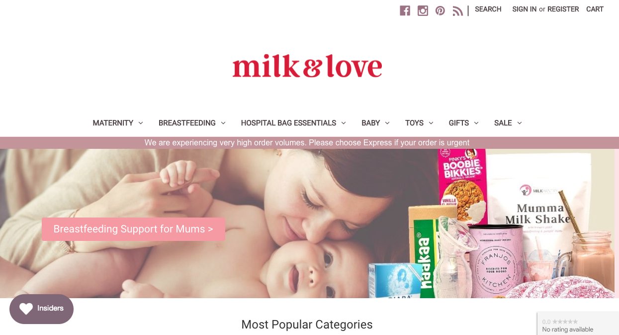 milk and love baby shop melbourne