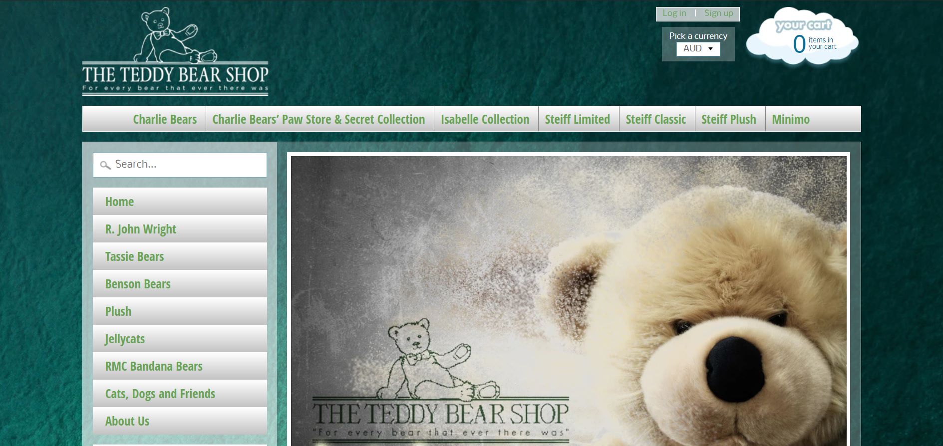 the teddy bear shop