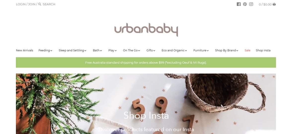 urban baby shop melbourne