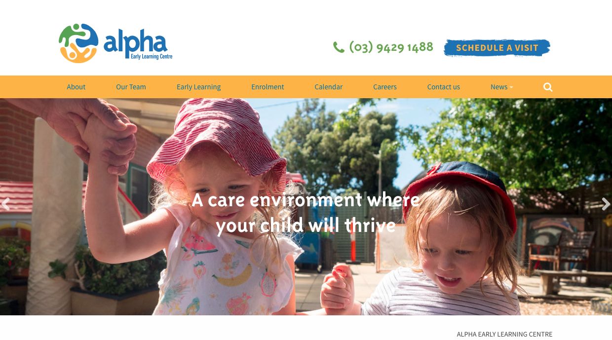 alpha childcare early learning centre melbourne