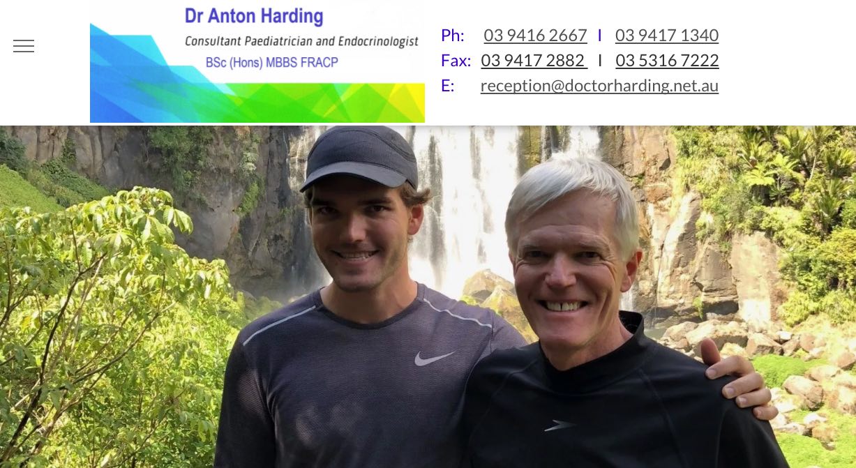 dr. anton harding pediatrician doctor melbourne, victoria