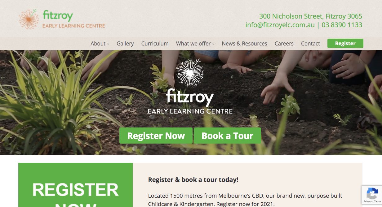 fitzroy early learning centre childcare melbourne