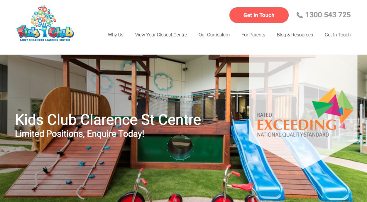 kids club childcare early learning centre sydney, nsw