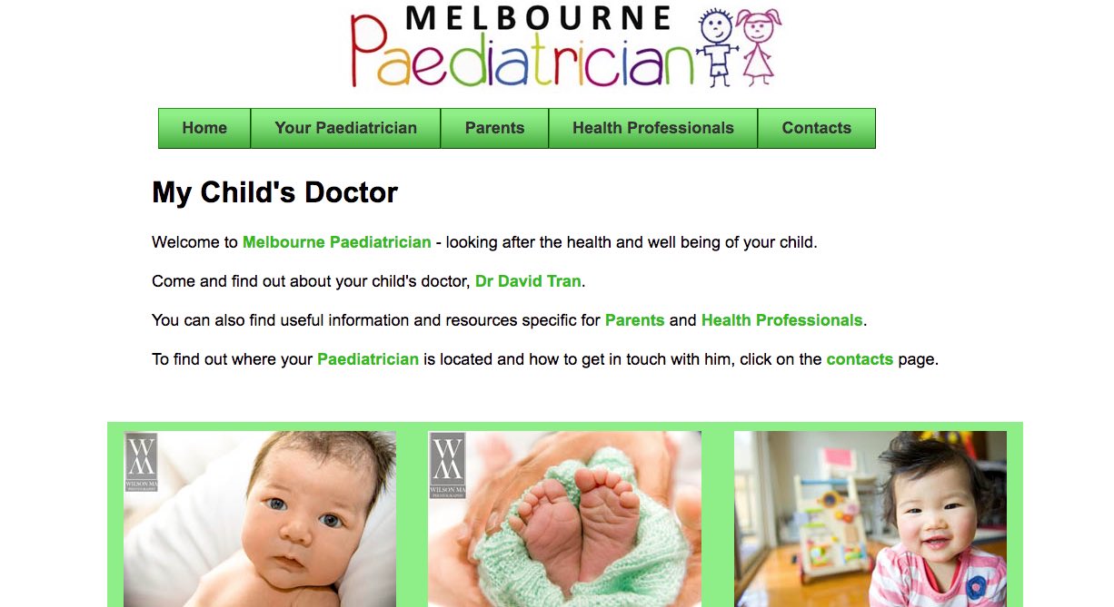 melbourne paediatrician