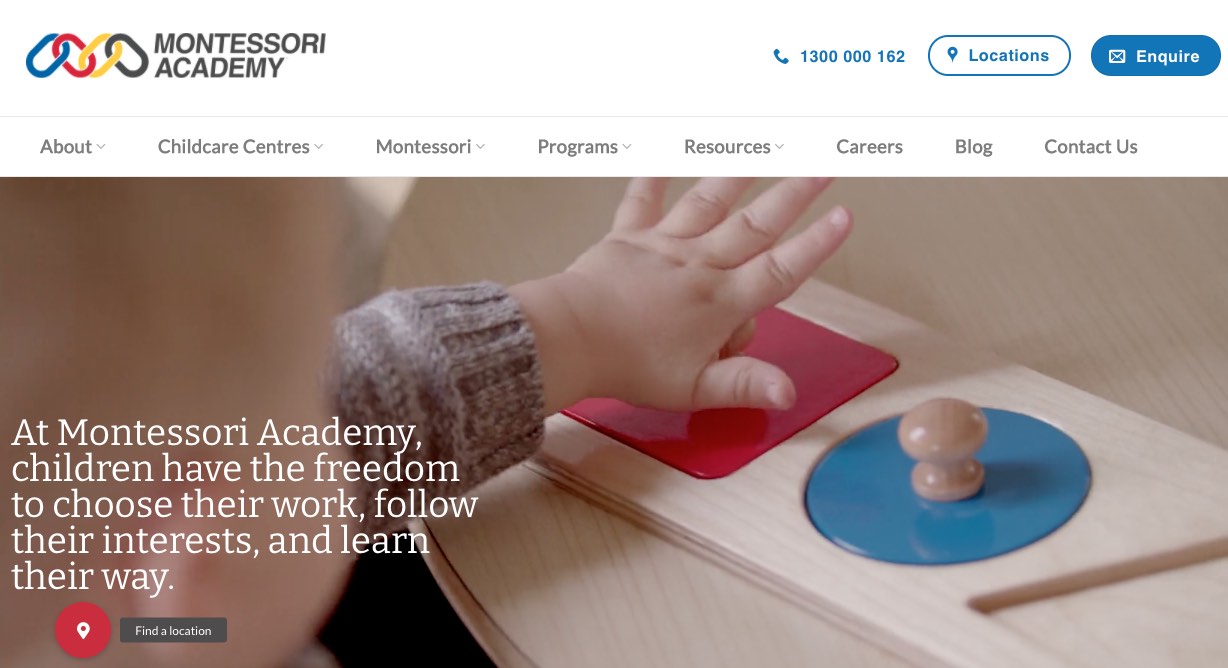 montessori academy childcare early learning centres in sydney, nsw