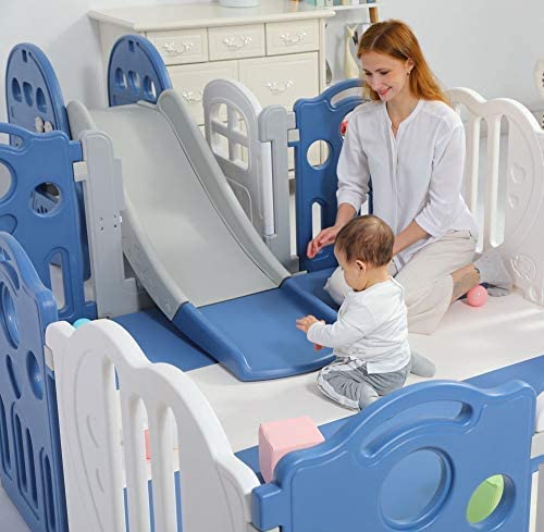 premium quality 148x173cm kids baby playpen options toddler baby safety gate room home indoor