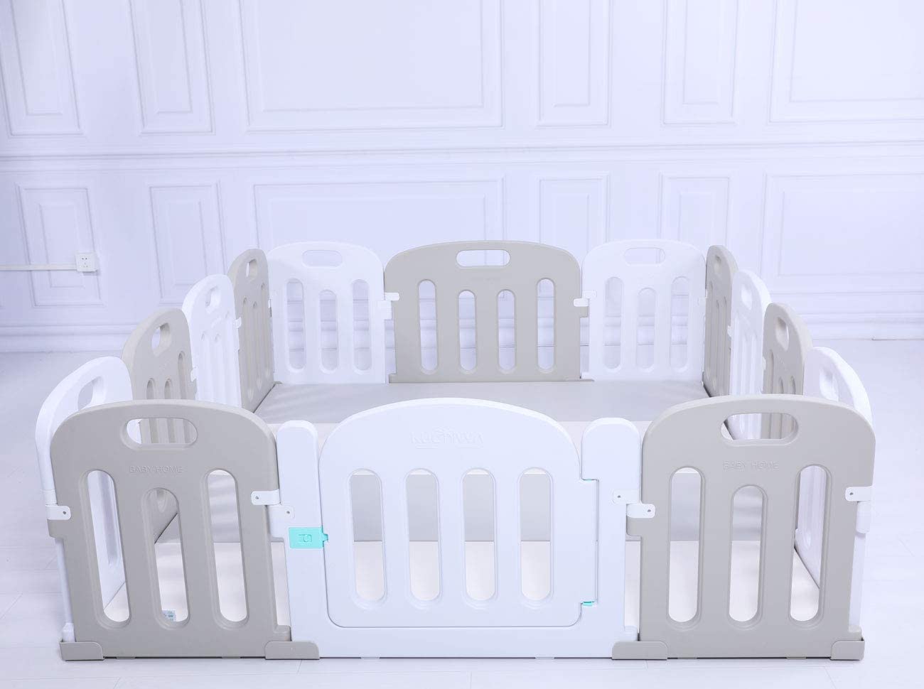 premium quality baby kids playpen toddler baby safety gate + slide + play mat options home indoor playroom