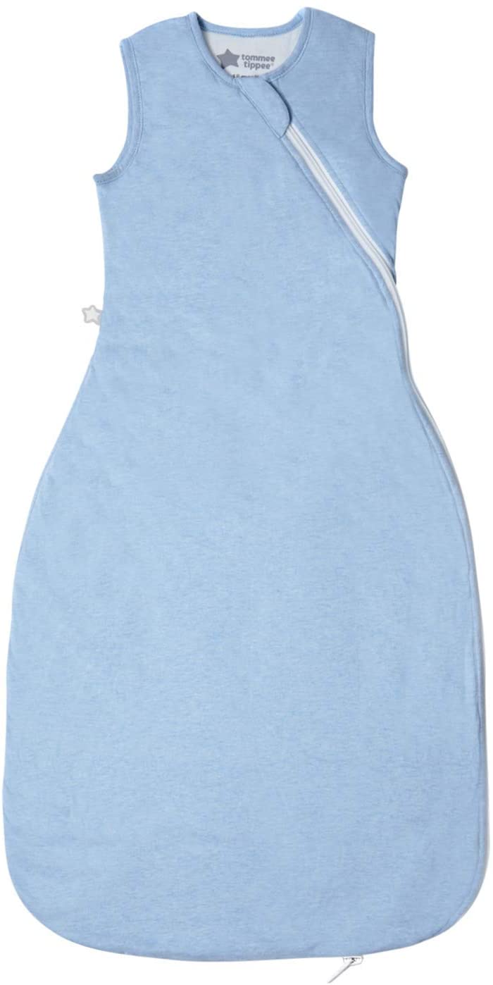 tommee tippee grobag baby sleeping bag, blue marl