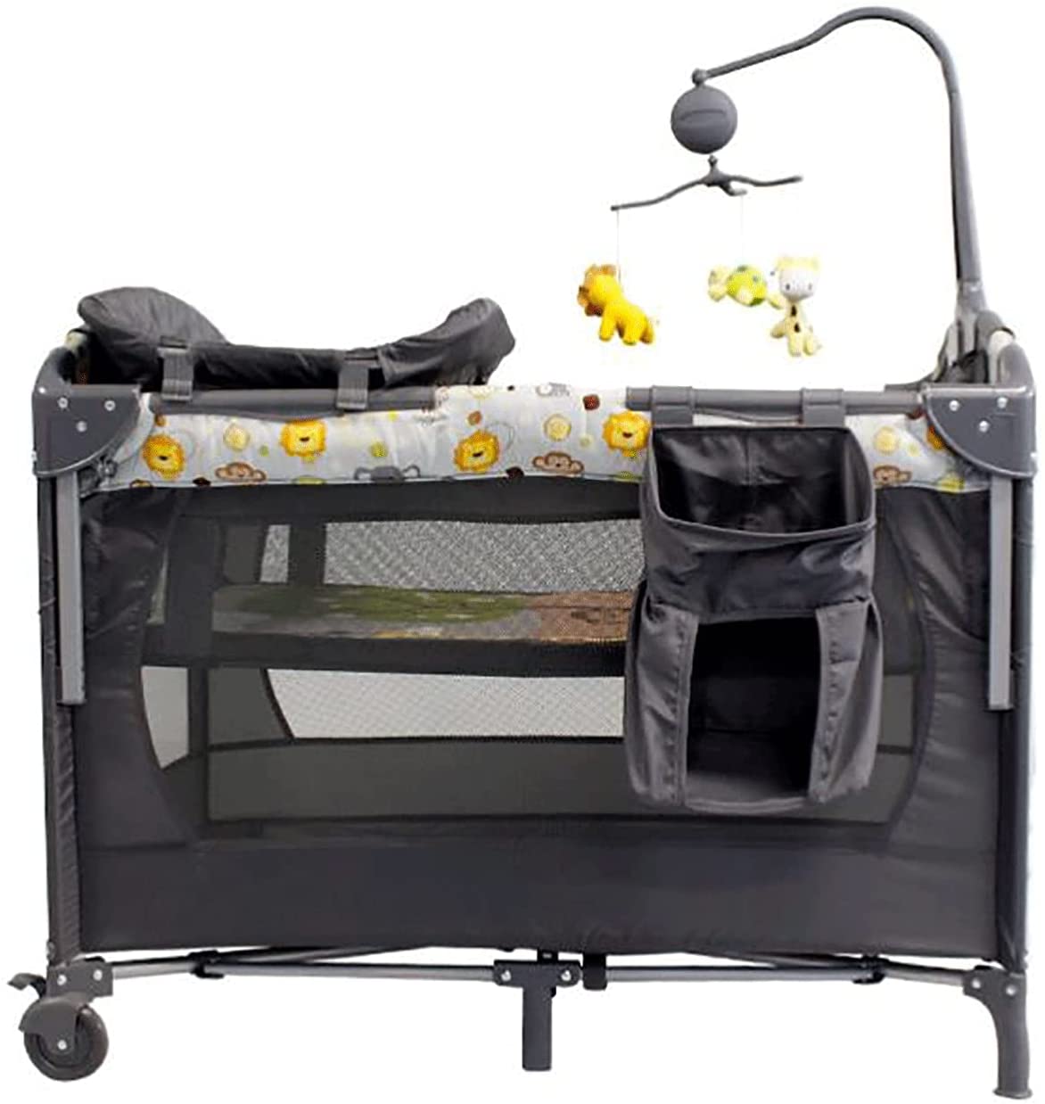 gyf travel cot bedside baby cot